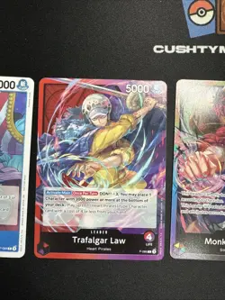 ONE PIECE TCG PROMO PACK BUGGY LUFFY LAW P-084 P-086 + LUFFY P SEALED - Image 3