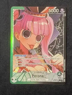 One Piece Perona OP06-021 Alt Art Leader Mint Condition - Image 1