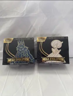 Pokemon TCG Mega Evolution Elite Trainer Box ETB Set of 2 SEALED BRAND NEW - Image 1