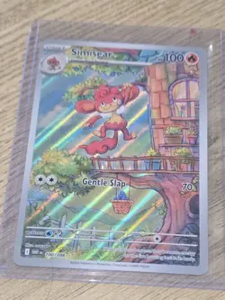 Simisear 100/086 SV White Flare - ENGLISH - Illustration Rare - POKEMON TCG - Image 1
