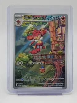 SIMISEAR 2025 POKEMON SV WHITE FLARE ILLUSTRATION RARE 100/086 Q4339 - Image 1