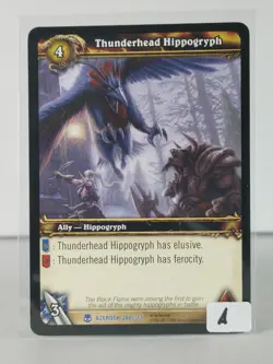 Thunderhead Hippogryph - Heroes of Azeroth - 280/361 - Rare - A - Image 2