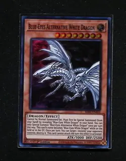 Blue-Eyes Alternative White Dragon - RA02-EN010 - Super Rare 1st Edition Yugioh - Image 1