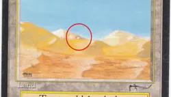 Desert Arabian Nights Mtg MISPRINT (Campfire - Mirage) - Image 2