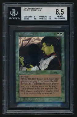 ***BGS 8.5 Ifh-Biff Efreet*** MTG Arabian Nights Magic Kid Icarus - Image 1