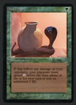 ***Naf's Asp Light*** MTG Arabian Nights Magic Kid Icarus - Image 1