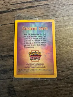 Pokemon Ancient Mew Promo Card Brand New! Perfect Condition Sealed - Image 1