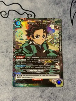 Union Arena Demon Slayer Tanjiro Kamado 1 Star Foil Mint Condition Rare English - Image 1