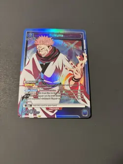Sukuna UA02BT/JJK-1-048 SR Foil Jujitsu Kaisen Union Arena Card Game - Image 1