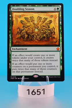 MTG Doubling Season Foundations Regular #216 - Image 1