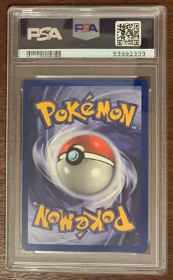PSA 8 Rhyhorn #61 1st Edition Pokemon 1999 Jungle Set Near Mint - Mint - Image 2