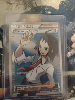 Cheren Full Art Trainer Boundaries Crossed Holo Light Play Pokemon TCG 148/149 - Image 1