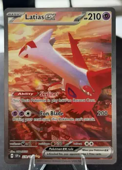 Pokemon TCG Latias EX 239/191 SIR Surging Sparks NM/M English - Image 1