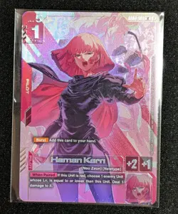Haman Karn GD02-091 Newtype Challenge Mission 3 Gundam Card Game - Image 1