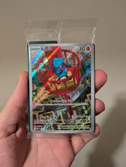 Riolu 010 - Pokemon Center Black Star Promo Mega Evolution SEALED - Image 1