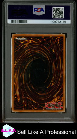 BLCK SKULL DRAGON 1ST ED. POR YU-GI-OH! MRD-METAL RAIDERS 2002 P018 PSA 9 - Image 2