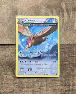 Fearow XY57 - XY Holo Holographic Pokemon Card 2015 FULL ART - Image 1