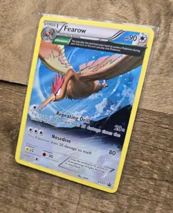 Fearow XY57 - XY Holo Holographic Pokemon Card 2015 FULL ART - Image 2