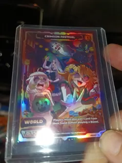 Gamersupps Vcard Crimson Festival - Power 9 Halloween Promo Card Holo - Image 2