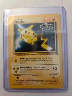 Pikachu WB First Pokemon Movie Promo Card 04/53 WOTC 1999 LP - Image 1