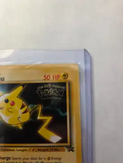 Pikachu WB First Pokemon Movie Promo Card 04/53 WOTC 1999 LP - Image 3