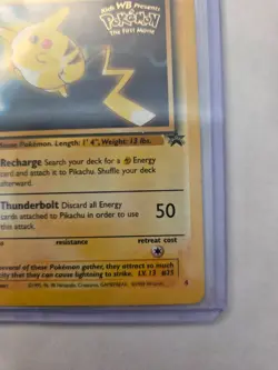 Pikachu WB First Pokemon Movie Promo Card 04/53 WOTC 1999 LP - Image 5