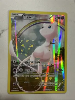 Mew XY110 - XY Black Star Promo Holo Foil Full Art Pokemon Card - Near Mint ! - Image 1