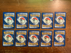 10 VINTAGE Pokemon Cards from Various Classic Sets!! - Image 2