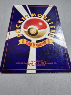 1996 Pokemon TCG Pikachu Card No.025 Vintage Japanese Edition Base Set - Image 5