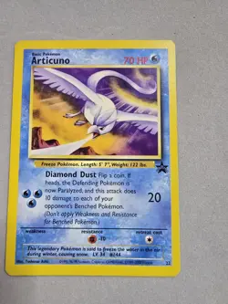 Pokemon TCG Articuno Card 22 Movie Promo Black Star Promos - Image 1