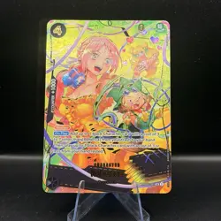 One Piece Rebecca OP05-091 Awakening of the New Era Holo Blocker Character Card - Image 1