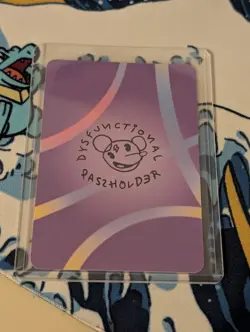 Dysfunctional Passholder Pokenot Polygon Card Porygon #0137 Parody NM Pokemon - Image 4