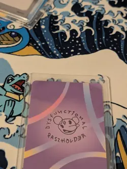 Dysfunctional Passholder Pokenot Polygon Card Porygon #0137 Parody NM Pokemon - Image 5