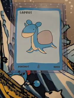 Pokenots Lapras 00131 Dysfunctional Passholders 151 NM Card Pokemon TCG Parody - Image 3