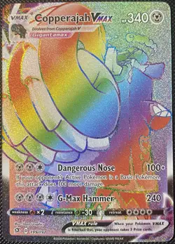 Copperajah VMAX (Secret) 199/192 Swsh02: Rebel Clash Holo - Pokemon Card - Image 1