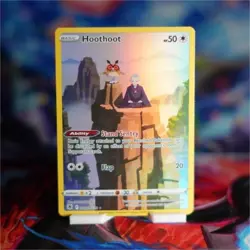 Pokemon Hoothoot TG12/TG30 Astral Radiance Trainer Gallery Full Art Holo Card - Image 1