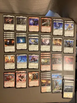 Red White Final Fantasy Standard Legal MTG Custom 60 Card Deck - Image 1