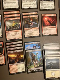 Red White Final Fantasy Standard Legal MTG Custom 60 Card Deck - Image 5