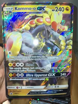 Kommo-o GX SM71 - JUMBO Black Star Promo - Pokemon Card - Image 1