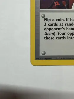 The Rockets Trap Trainer Holo Card 19/132 Gym Heroes Set - Image 3