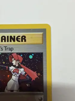 The Rockets Trap Trainer Holo Card 19/132 Gym Heroes Set - Image 5
