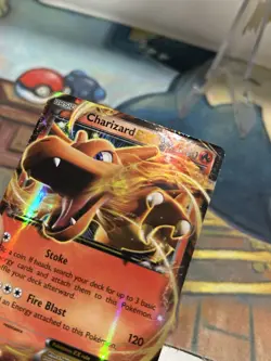 Charizard EX 11/106 Pokemon Flashfire XY Ultra Rare Card MP - Image 5