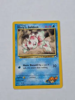 Pokemon Card - Misty's Goldeen Gym Heroes 30/132 Rare - Image 1
