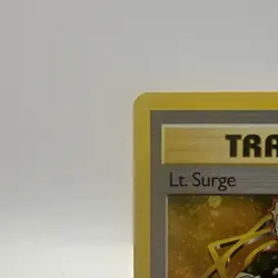 Pokemon TCG Lt. Surge Trainer Holo Card 017/132 Gym Heroes Series - Image 5