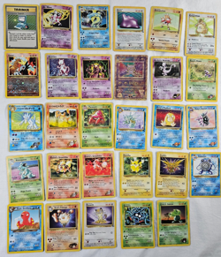 Vintage Pokemon Card Lot - WOTC Era - MP/HP Holo's rares Mewtwo Pikachu etc. - Image 1