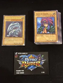Yu-Gi-Oh! Vintage Blue-Eyes White Dragon +49 True Vintage Cards (2002-2008) Deck - Image 3