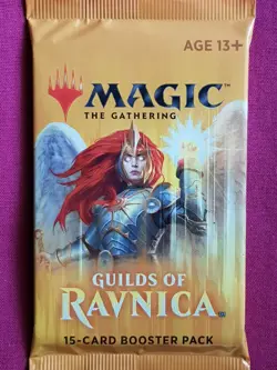 Magic The Gathering GUILDS OF RAVNICA New Sealed Booster Pack MTG - Image 1