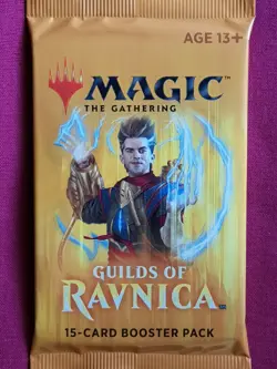 Magic The Gathering GUILDS OF RAVNICA New Sealed Booster Pack MTG - Image 2