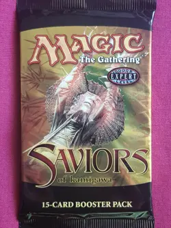 Magic The Gathering SAVIORS OF KAMIGAWA New Sealed Booster Pack MTG - Image 3