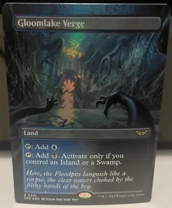 Gloomlake Verge (Borderless) Duskmourn: House of Horror Foil - Image 1